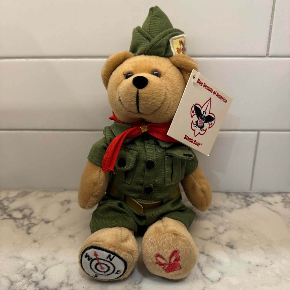 Boy Scouts of America Stamp Bear